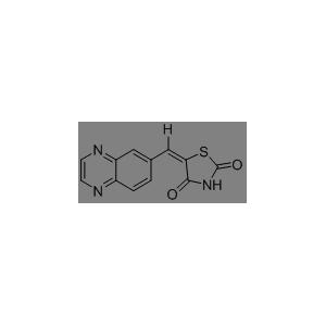 5-(6-喹喔啉亞甲基)-2,4-噻唑啉二酮