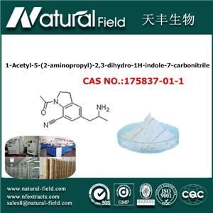 1-Acetyl-5-(2-aminopropyl)-2,3-dihydro-1H-indole-7-carbonitrile