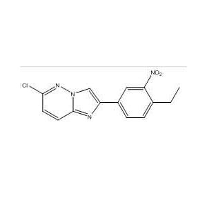 6-氯-2-（4-乙基-3-硝基苯基）咪唑[1，2-b]噠嗪