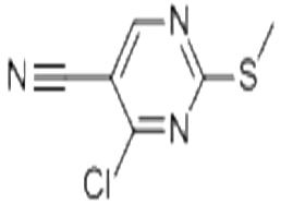 4-氯-2-甲硫基嘧啶-5-腈