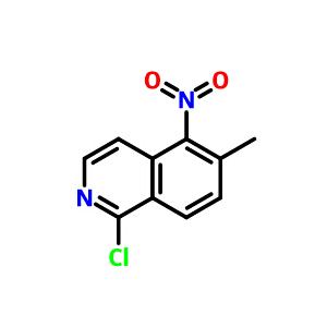 1-氯-6-甲基-5-硝基-異喹啉