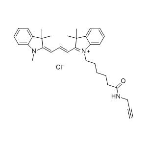 Cyanine3 alkyne，Cy3 alkyne