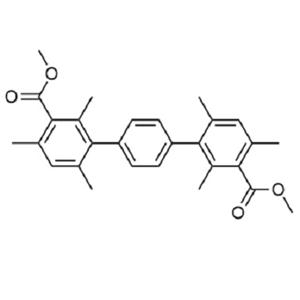 [1,1'：4'，1“ - 三聯(lián)苯] -3,3” - 二羧酸，2,2“，4,4”，6,6“ - 六甲基 - ，3,3' '二甲基酯