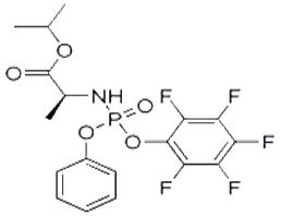 N-[(S)-(2,3,4,5,6-五氟苯氧基)苯氧基磷?；鵠-L-丙氨酸異丙酯