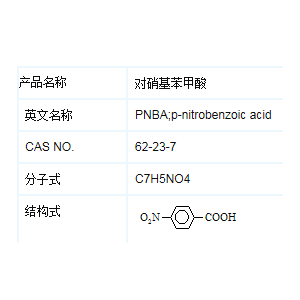 對硝基苯甲酸