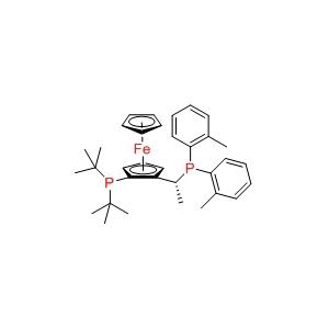 (S)-1-[(RP)-2-(二叔丁基膦)二茂鐵基]乙基雙(2-甲基苯基)膦