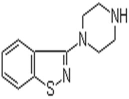 3-（1-哌嗪基）-1，2-苯并異噻唑