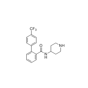 N-（哌啶-4-基）-4'-(三氟甲基)-[1,1'-聯(lián)苯]-2-甲酰胺