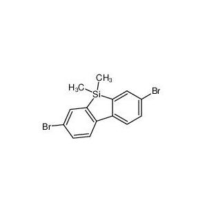 3,7-二溴-5,5-二甲基-5H-二苯并[b，d]硅烷