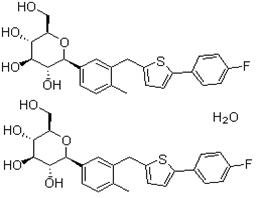 坎格列嗪半水合物