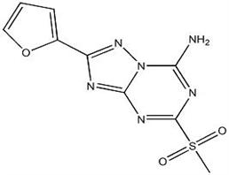 2-(呋喃-2-基)-5-(甲基磺?；?-[1,2,4]三唑并[1,5-Α][1,3,5]三嗪-7-胺