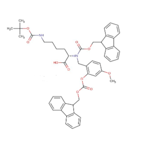 Fmoc-（Fmoc-Hmb）-Lys（Boc）-OH