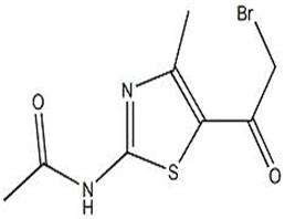 N-[5-(bromoacetyl)-4-methyl-1,3-thiazol-2-yl]acetamide