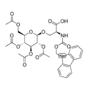 蛋白質(zhì)糖基化試劑：葡萄糖絲氨酸，F(xiàn)moc-L-Ser(beta-D-Glc(Ac)4)-OH