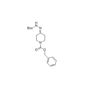 Benzyl 4-(2-(tert-butoxycarbonyl)hydrazono)piperidine-1-carboxylate