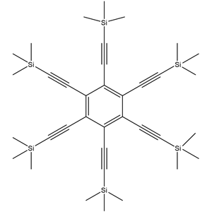 結(jié)晶,六(三甲硅基乙炔基)苯, ≥99%