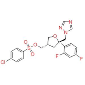 (3S-順式)-4-氯苯磺酸[5-(2,4-二氟苯基)四氫-5-(1H-1,2,4-三唑-1-基甲基)-3-呋喃基]甲基酯