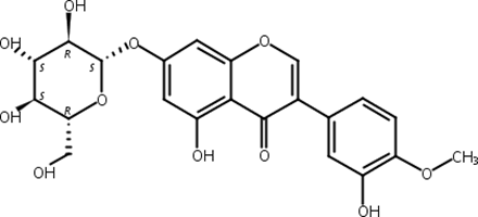 紅車軸草異黃酮-7-O-β-D-葡萄糖苷