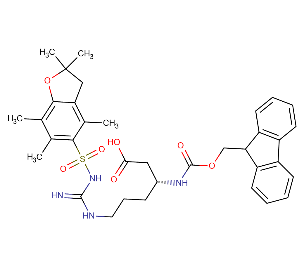 Quality Supply CAS#1392219-39-4 Fmoc-D-beta-homoarginine(Pbf)-OH