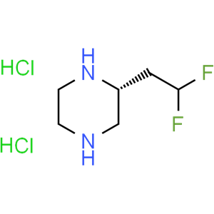 (R)-2-(2,2-difluoroethyl)piperazine dihydrochloride