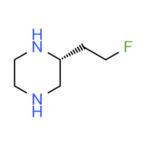 (R)-2-(2-fluoroethyl)piperazine