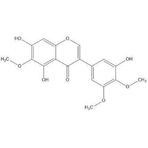 野鳶尾黃素;野鳶尾苷元;Irigenin;CAS:548-76-5