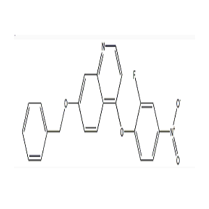 7-芐氧基-4-(2-氟-4-硝基苯氧基)-喹啉
