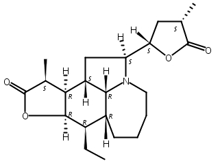 新對葉百部堿