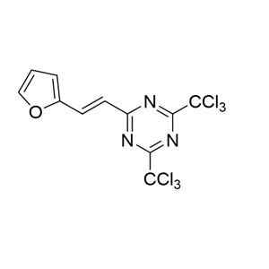 2-[2-(呋喃-2-基)乙烯基]-4,6-雙(三氯甲基)-1,3,5-三嗪