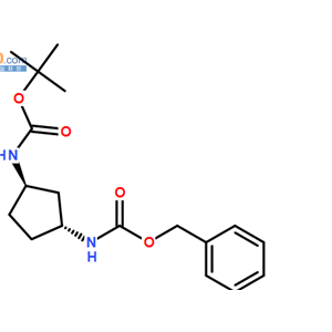 (1R,3S)-1-(BOC-氨基)-3-(CBZ-氨基)環(huán)戊烷