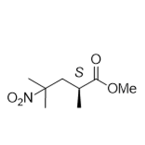 (2S)- 2,4-二甲基-4-硝基-戊酸甲酯