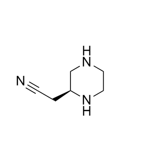 (S)-2-(piperazin-2-yl)acetonitrile