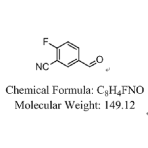 2-氟-5-甲酰基苯腈（奧拉帕尼中間體）