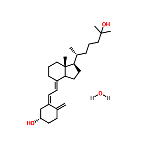 63283-36-3；骨化二醇一水合物