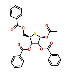 2,3,5-三-O-苯甲?；?1-O-乙?；?4-硫-D-核糖