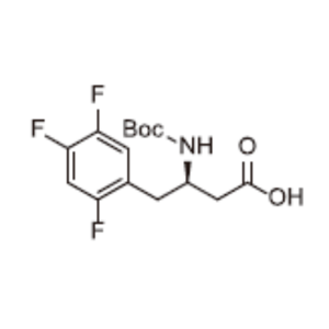 (3R)-N-叔丁氧羰基-3-氨基-4-(2,4,5-三氟苯基)丁酸