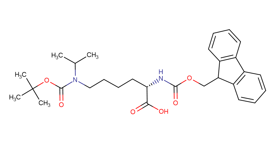 N-芴甲氧羰基-N'-叔丁氧羰基-N'-異丙基-L-賴氨酸/Fmoc-Lys(iPr, Boc)-OH