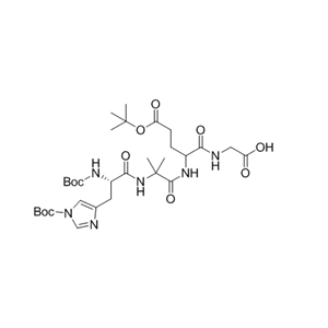 Boc-His(Boc)-Aib-Glu(OtBu)-Gly-OH