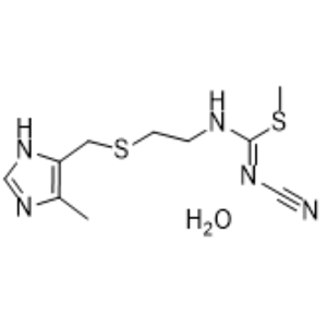 1-氰基-2-甲基-1-[2-(5-甲基咪唑-4-基-甲基硫代)乙基]異硫脲