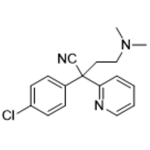 2-(4-氯苯基)-4-(二甲氨基)-2-吡啶丁腈（氯苯那敏雜質D）