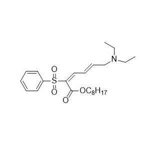 5-N，N-二乙基氨基-2-苯基磺?；?2,4-戊二烯酸辛酯