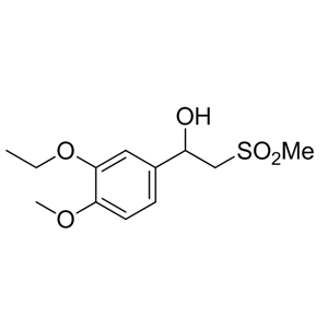 1-(3-乙氧基-4-甲氧基苯基)-2-(甲基磺?；?乙醇