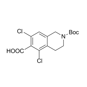 N-Boc-5,7-二氯-1,2,3,4-四氫異喹啉-6-羧酸