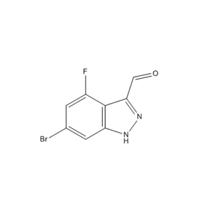 6-溴-4-氟-(1H)-吲唑-3-甲醛