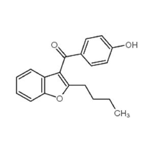 2-丁基-3-(4-羥基苯甲酰基)苯并呋喃