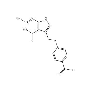 4-[2-(2-氨基-4,7-二氫-4-氧-3H-吡咯并[2,3-d]嘧啶-5-基)乙基]苯甲酸