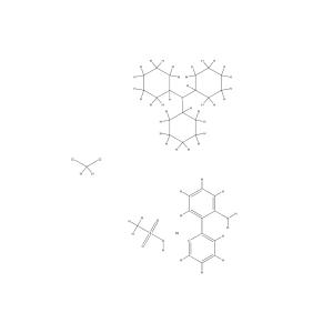 烷磺酸(三環(huán)己基膦)(2-氨基-1,1'-聯(lián)苯-2-基)鈀(II)