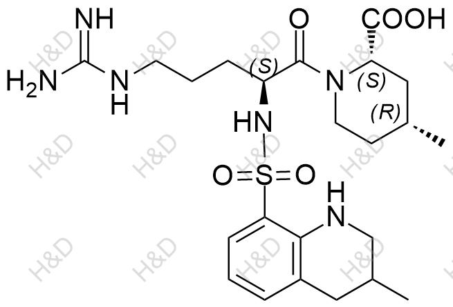 阿加曲班(L,2S,4R)-異構體