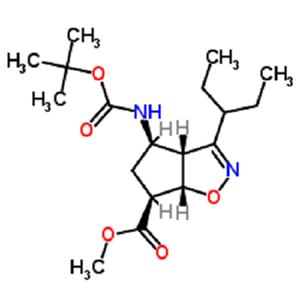 (3aR,4R,6S,6aS)-4-[叔丁氧羰基氨基]-3-(1-乙基丙基)-3a,5,6,6a-四氫-4H-環(huán)戊并[d]異惡唑-6-羧酸甲酯