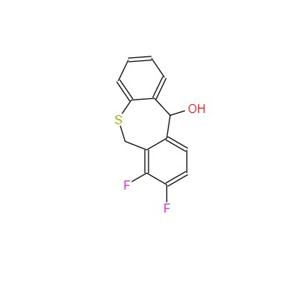 7,8 -二氟- 6,11 -二氫-二苯并[ B,E ]噻吩并- 11 -醇